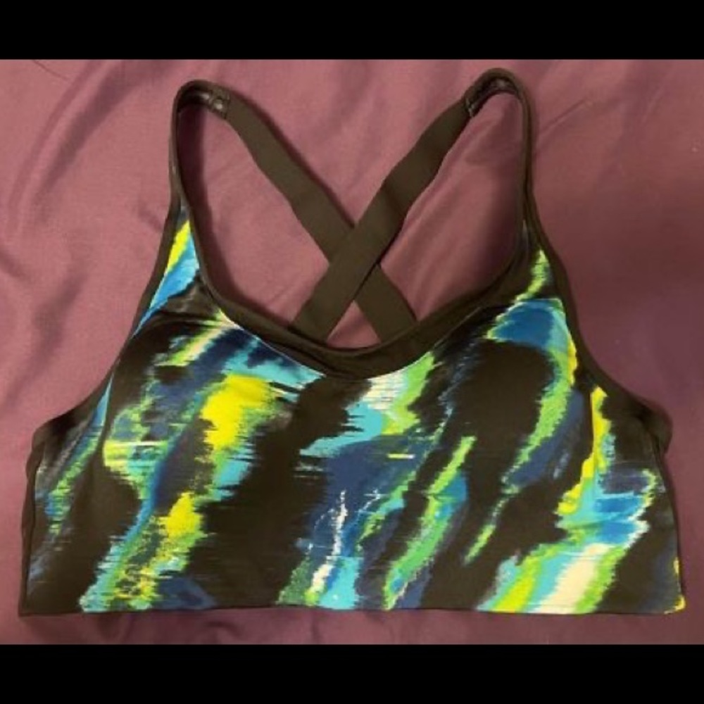 PINK sports bra, size L